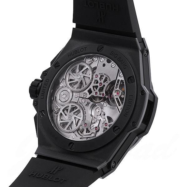 ウブロ HUBLOT スーパーコピー ビッグバン アラーム リピーター オールブラック リミテッド 403.CI.0140.RX